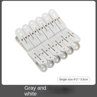 Plastikust pesulõksud Multifunktsionaalsed suured pesuklambrid Tuulekindlad fotoklambrid aluspesu sokkide kuivatamiseks riiete hoidmiseks