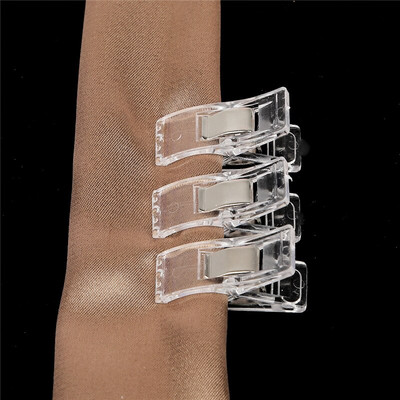 10τμχ Θήκη ποδιών Εργασίας Πολύχρωμα Πλαστικά Κλιπ Υφασμάτινα σφιγκτήρες Συνονθύλευμα Εργαλεία Ραπτικής Ραπτικής Αξεσουάρ Ραπτικής