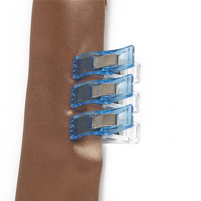 10τμχ Θήκη ποδιών Εργασίας Πολύχρωμα Πλαστικά Κλιπ Υφασμάτινα σφιγκτήρες Συνονθύλευμα Εργαλεία Ραπτικής Ραπτικής Αξεσουάρ Ραπτικής