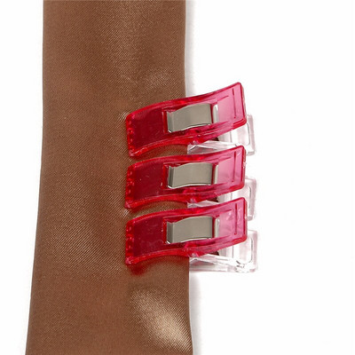 10τμχ Θήκη ποδιών Εργασίας Πολύχρωμα Πλαστικά Κλιπ Υφασμάτινα σφιγκτήρες Συνονθύλευμα Εργαλεία Ραπτικής Ραπτικής Αξεσουάρ Ραπτικής