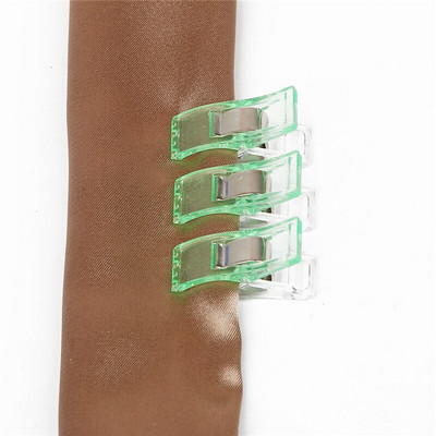 10τμχ Θήκη ποδιών Εργασίας Πολύχρωμα Πλαστικά Κλιπ Υφασμάτινα σφιγκτήρες Συνονθύλευμα Εργαλεία Ραπτικής Ραπτικής Αξεσουάρ Ραπτικής