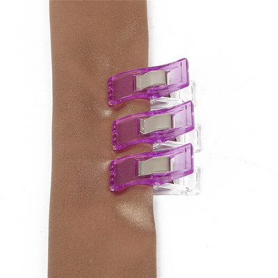 10τμχ Θήκη ποδιών Εργασίας Πολύχρωμα Πλαστικά Κλιπ Υφασμάτινα σφιγκτήρες Συνονθύλευμα Εργαλεία Ραπτικής Ραπτικής Αξεσουάρ Ραπτικής