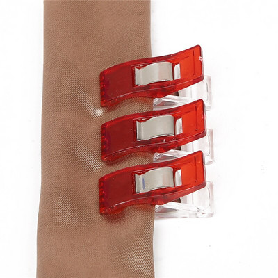 10τμχ Θήκη ποδιών Εργασίας Πολύχρωμα Πλαστικά Κλιπ Υφασμάτινα σφιγκτήρες Συνονθύλευμα Εργαλεία Ραπτικής Ραπτικής Αξεσουάρ Ραπτικής