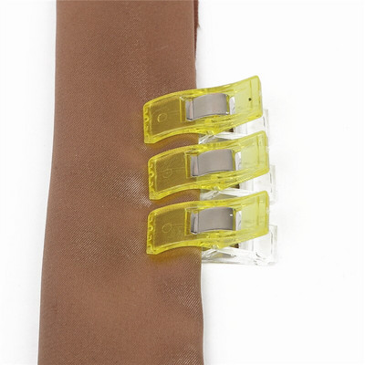 10τμχ Θήκη ποδιών Εργασίας Πολύχρωμα Πλαστικά Κλιπ Υφασμάτινα σφιγκτήρες Συνονθύλευμα Εργαλεία Ραπτικής Ραπτικής Αξεσουάρ Ραπτικής