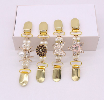 Cardigan Clip tightening clip Shawl Sweater Pearl Scarf Buckle For Keeper Collar Buckle Holder Garters Garment Accessories