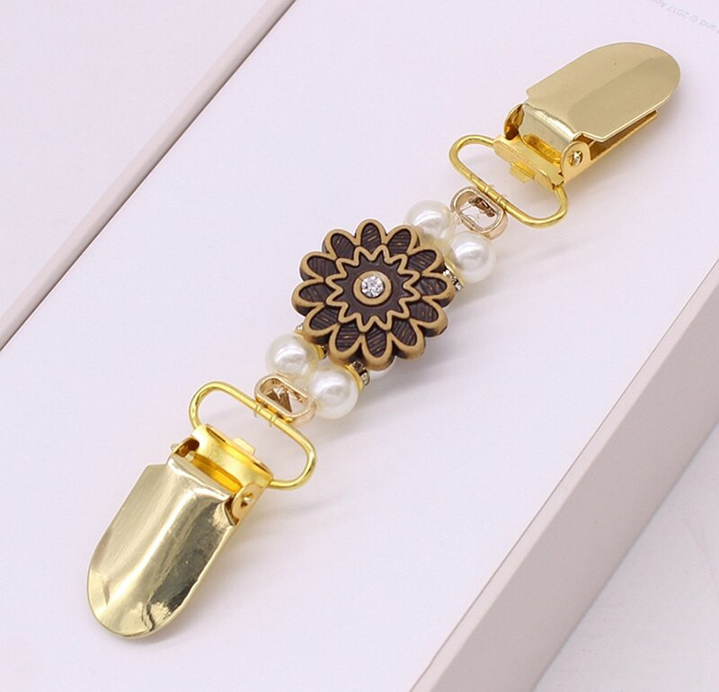 Kardigano segtukas suveržimo segtukas Šalikas Megztinis Perlų Šalikas Sagtis Laikytojui Apykaklės sagties laikiklis Keliaraiščiai Drabužių priedai