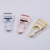 Tasuta kohaletoimetamine 20 tk/partii kvaliteetne nikeldatud sulamist trakseklamber sukapaela rihmaklambrid 12mm naiste plastikust jalarihmakäepidemed