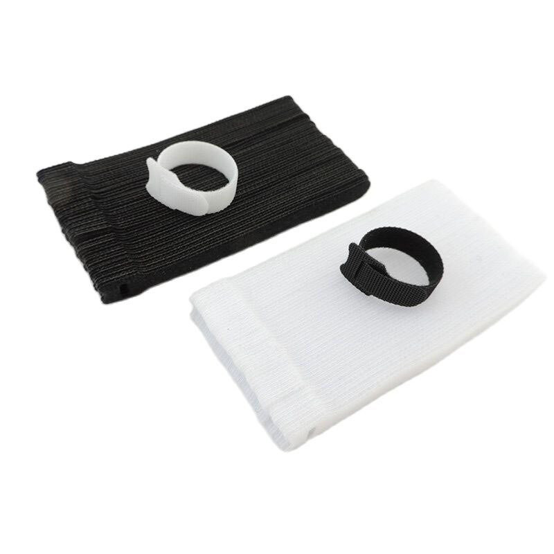 20 ks káblových zväzkov typu T, opakovane použiteľných, upevňovacích, káblových zväzkov, drôtených popruhov, suchých zipsov a očiek, organizéra, držiaka na káble a laná pre notebook M20