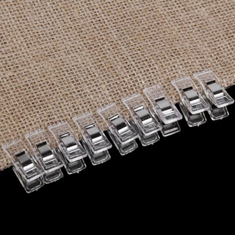 50kom/pak. Spajalica za šivanje Zanatsko uvezivanje za poplune Plastične kopče za turpije Stezaljke za odjeću Pribor za šivanje