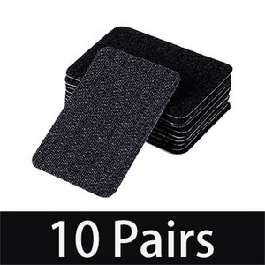 10 perechi/lot Bandă de fixare cu cârlig și buclă auto-adezivă puternică, autocolant din nailon, buclă cu cârlig cu adeziv pentru bricolaj