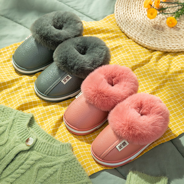 Öko-nahast valmistatud laste talvesussid - sisemise kohevusega