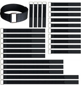 5 bucăți reutilizabile cu cataramă metalică, curea cu cârlig, curele pentru cabluri, model, curele, cu sârmă, cataramă, curea, bandă de fixare cu buclă cu cârlig