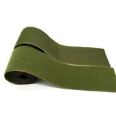 Cerc cu lățime de 10 cm și aspect fără adeziv, bandă de fixare cu cârlig, bandă de cusut, bandă magică, curea autocolant, bandă Couture, îmbrăcăminte măsline