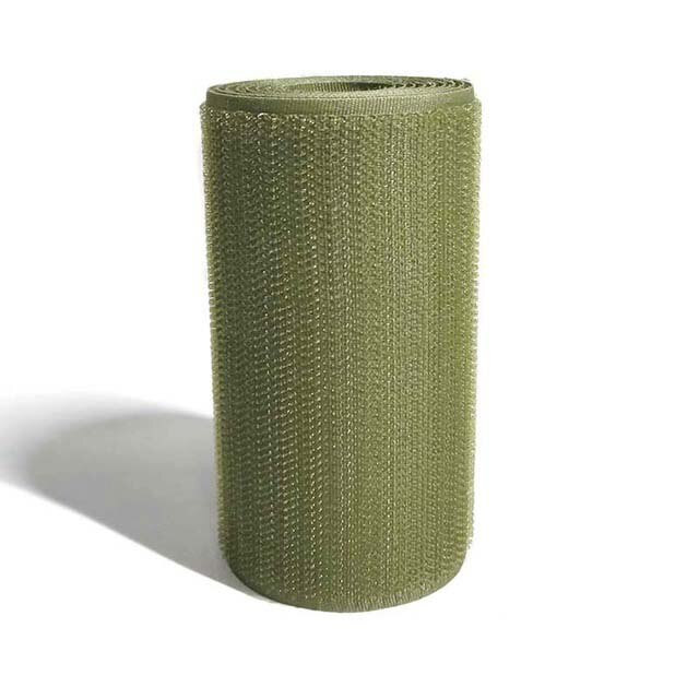 Cerc cu lățime de 10 cm și aspect fără adeziv, bandă de fixare cu cârlig, bandă de cusut, bandă magică, curea autocolant, bandă Couture, îmbrăcăminte măsline