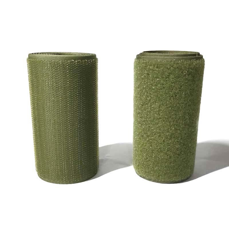 Cerc cu lățime de 10 cm și aspect fără adeziv, bandă de fixare cu cârlig, bandă de cusut, bandă magică, curea autocolant, bandă Couture, îmbrăcăminte măsline