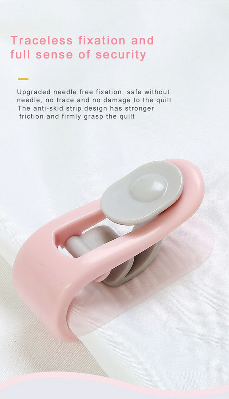 10 τεμ. Συγκράτηση παπλώματος με πόρπη αντίχειρα Πλαστικές κουβέρτες Κάλυμμα κλιπ με κλιπ Afety Στερεωτή σεντόνια χωρίς τρέξιμο