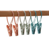 24 buc Agrafe pentru haine pentru pilota Agrafe practice pentru prosoape de plaja Agrafe din plastic pentru pilota pentru spălătorie, lenjerie de corp pentru șezlonguri #t2g