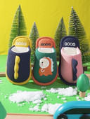 Papuci de iarna cu aplicatie