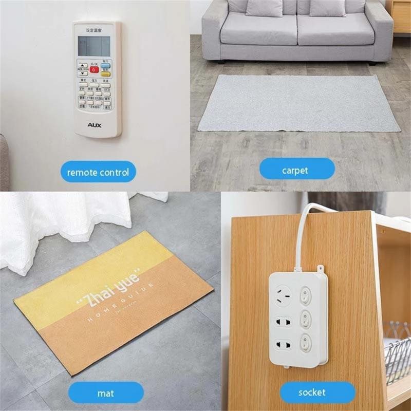 10 perechi de perne de canapea Plastic fix anti-alunecare, anti-mobil, casă, non-marca, plasture fără ace, foaie de pernă 6X8cm Fixator anti-rulare