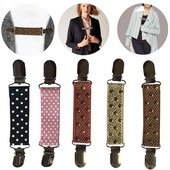 Kardigan s pačjim ustima, kopče ovratnika za džemper, šal, broš, print, točkasti ukras od poliesterske tkanine