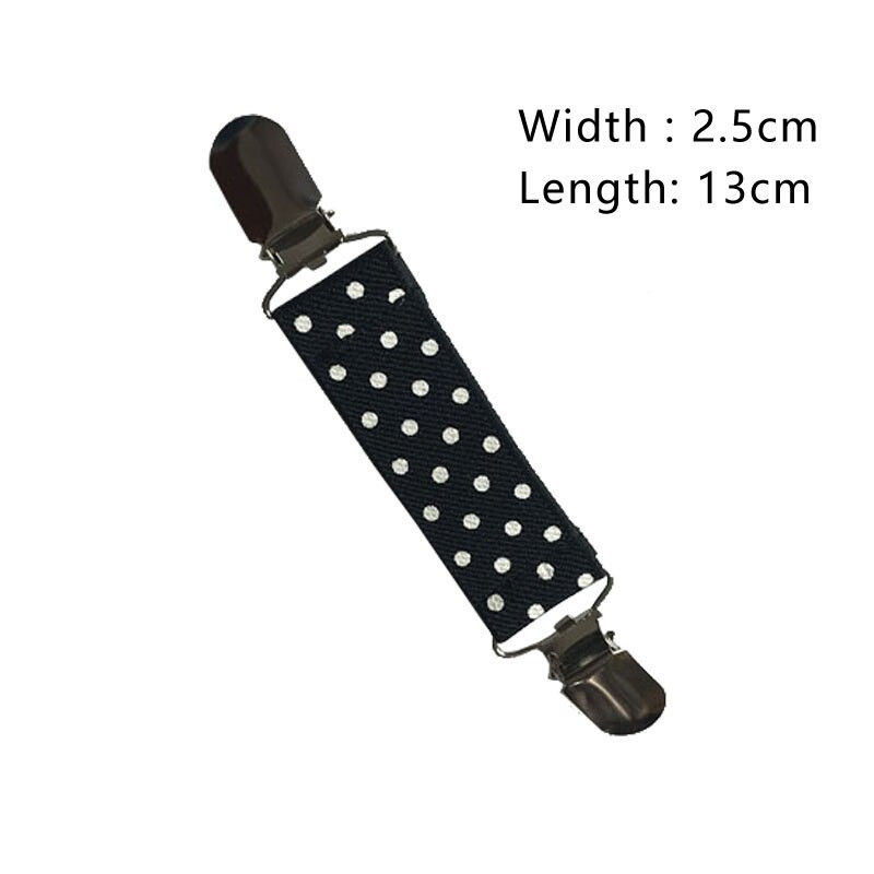 Kardigan s pačjim ustima, kopče ovratnika za džemper, šal, broš, print, točkasti ukras od poliesterske tkanine