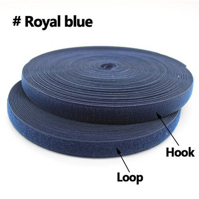 20 mm 25 yardov viacfarebná samolepiaca suchý zips 2 rolky upevňovacia páska bez samolepky na domáce oblečenie bez lepidla