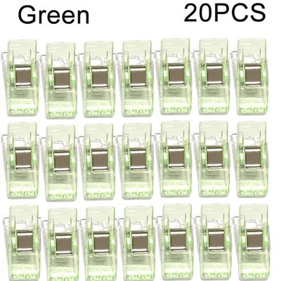 Многофункционални щипки за шиене Цветни щипки Пластмасови занаяти Плетене на една кука Плетене Безопасни щипки Разноцветни щипки за подвързване Хартия 50 БР.