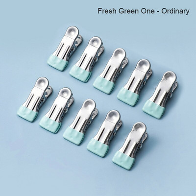 10 buc. Agrafe de cusut multifunctionale pentru haine rezistente la vant Sosete de lenjerie agrafe de uscare fara cusaturi Organizare de depozitare a rufelor