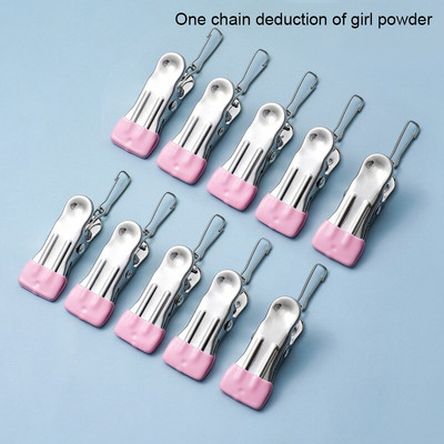 10 buc. Agrafe de cusut multifunctionale pentru haine rezistente la vant Sosete de lenjerie agrafe de uscare fara cusaturi Organizare de depozitare a rufelor