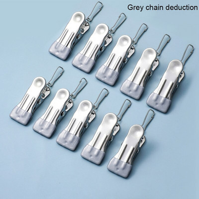 10 buc. Agrafe de cusut multifunctionale pentru haine rezistente la vant Sosete de lenjerie agrafe de uscare fara cusaturi Organizare de depozitare a rufelor