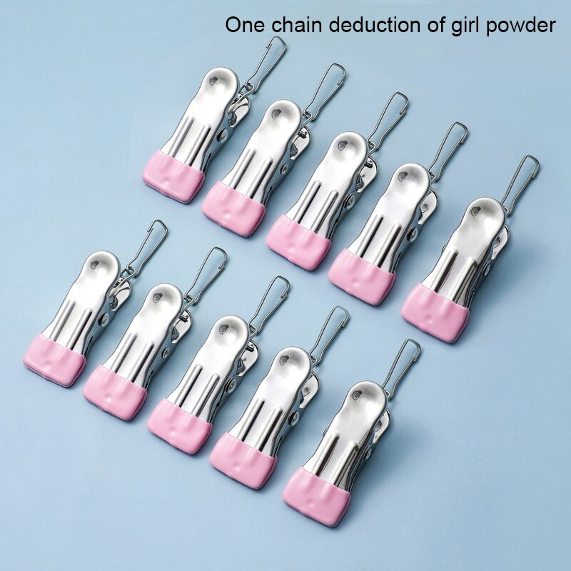 10 buc. Agrafe de cusut multifunctionale pentru haine rezistente la vant Sosete de lenjerie agrafe de uscare fara cusaturi Organizare de depozitare a rufelor