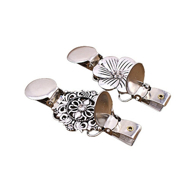 Riided Aksessuaarid Rõivaklambrid Mood Pross Retro Tuulejokk Salliklamber Naiste Pleekimisvastane Kampsun Klamber Ühendusnupp