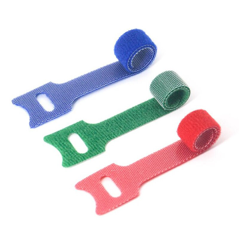 50 τεμάχια επαναχρησιμοποιήσιμων δεμάτων καλωδίων Ρυθμιζόμενο καλώδιο δεδομένων Καλώδιο αποθήκευσης καλωδίου διαχείρισης ζώνης εγκατάστασης ζώνης Nylon Belt Magic Furniture