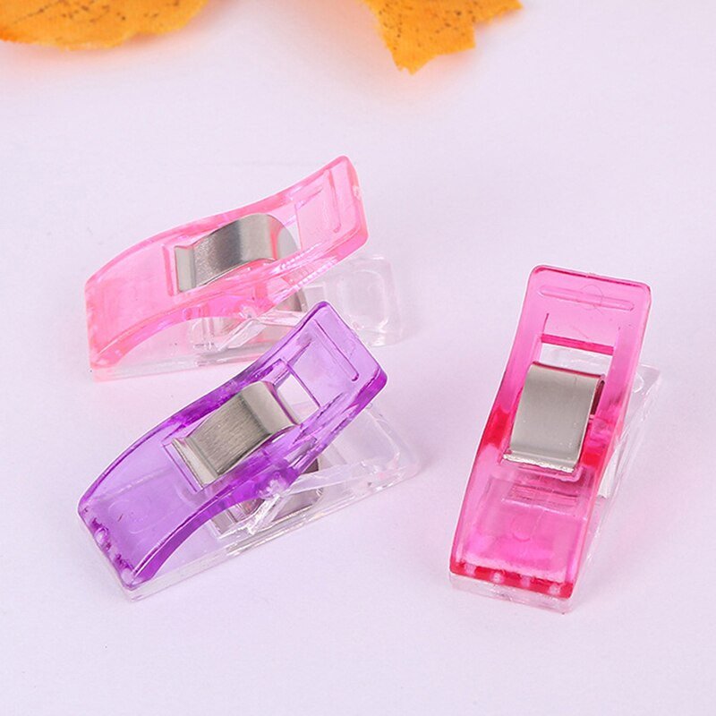 50 ΤΕΜ Κλιπ ραψίματος πολλαπλών χρήσεων Πολύχρωμα κλιπ Πλαστική χειροτεχνία Πλεκτομηχανές Πλεκτομηχανές Κλιπ ασφαλείας Διάφοροι χρωματικοί συνδετήρες χαρτί