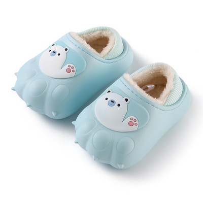 Гумени домашни пантофи с топла подплата за момчета