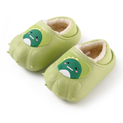 Гумени домашни пантофи с топла подплата за момчета