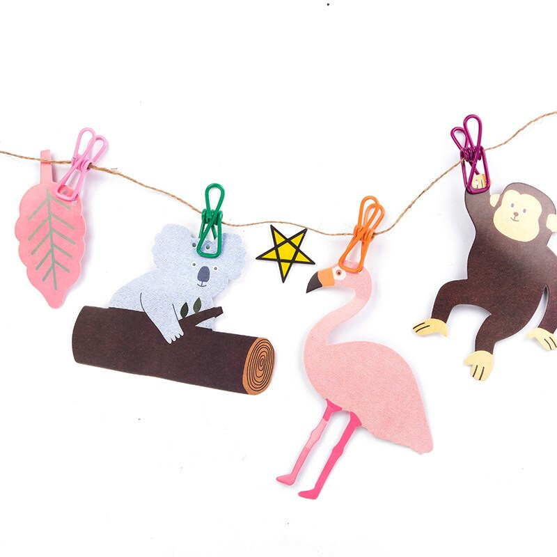 10 ks/sada náhodne farebných viacúčelových kovových sponiek na uloženie oblečenia / spisov / šijacích sponiek, šijacie príslušenstvo