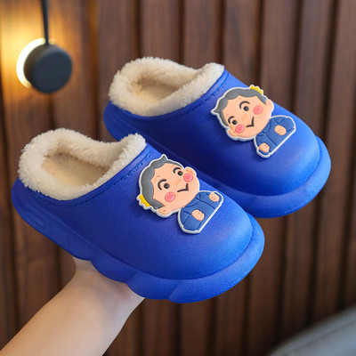 Παιδικές casual παντόφλες με φόδρα και alicia