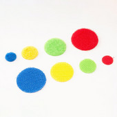 500 paari 15 mm konksu aasa kleebis Mugavad ümmargused täpid Kleebised Isekleepuv kinnitusteip käsitöötarvikute õmblemiseks