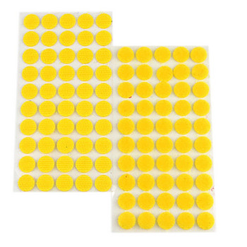 Αυτοκόλλητο 500 ζευγών με βρόχο γάντζου 15 mm Βολικά αυτοκόλλητα με στρογγυλές κουκκίδες Αυτοκόλλητη ταινία στερέωσης για αξεσουάρ ραπτικής χειροτεχνίας