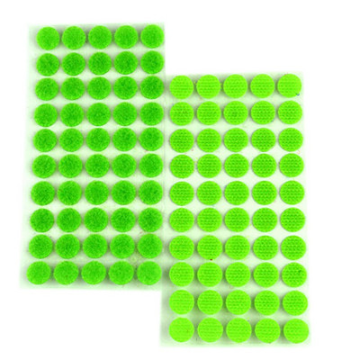 500 paari 15 mm konksu aasa kleebis Mugavad ümmargused täpid Kleebised Isekleepuv kinnitusteip käsitöötarvikute õmblemiseks