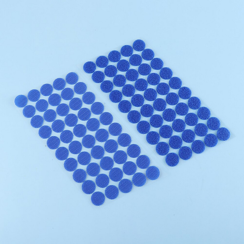 500 paari 15 mm konksu aasa kleebis Mugavad ümmargused täpid Kleebised Isekleepuv kinnitusteip käsitöötarvikute õmblemiseks