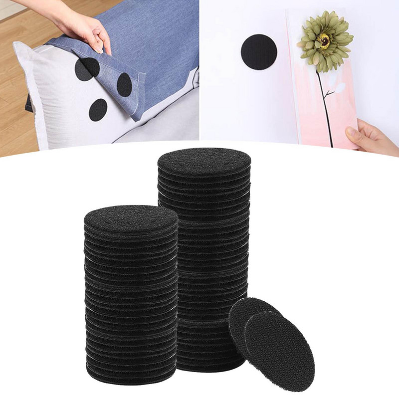 Kleebispunktide kleebis Nailonmündid kahepoolsed diivanvaiba jaoks