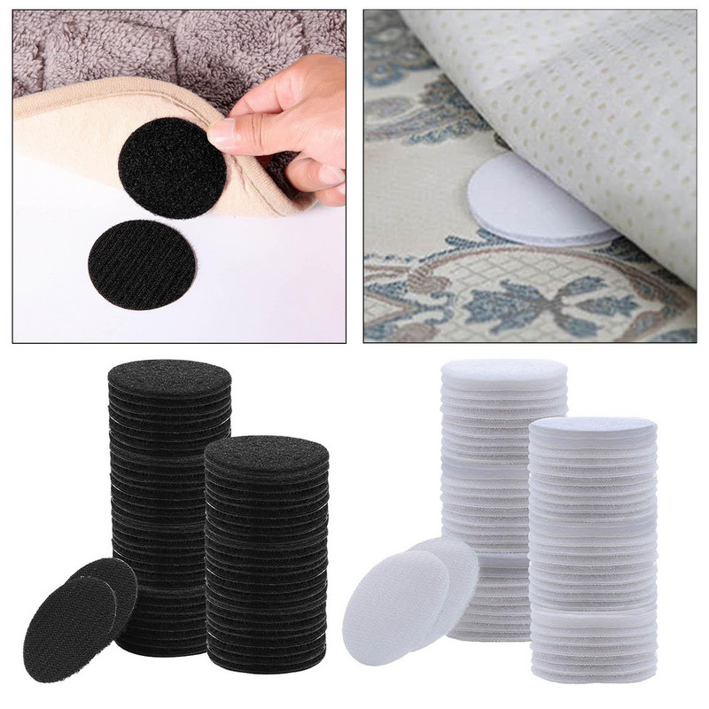 Kleebispunktide kleebis Nailonmündid kahepoolsed diivanvaiba jaoks