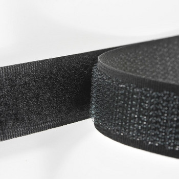 5 метра 25 мм широчина магическа лента БЕЗ самозалепваща се лента за закопчаване Направи си сам полиестерна найлонова закопчалка за закопчаване Аксесоари за шиене