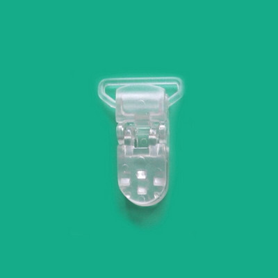 SUTOYUEN Besplatna dostava 50 komada 25 mm D Shap plastična dječja duda MAM lutka za dudu, držač za lanac, kopče za naramenice