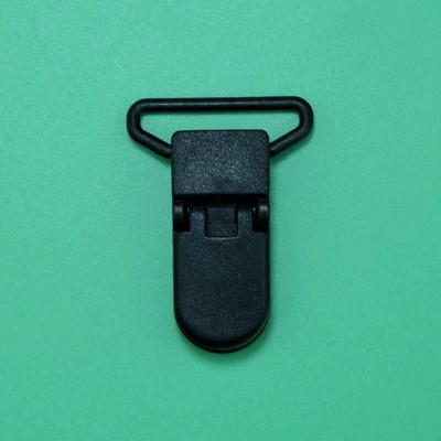 SUTOYUEN Besplatna dostava 50 komada 25 mm D Shap plastična dječja duda MAM lutka za dudu, držač za lanac, kopče za naramenice