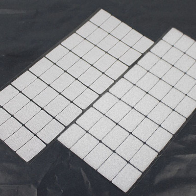 XUNZHE 20*30mm 50 Paari Magic Nylon square Kleebis Kahepoolne Kleepuv konksud Aasad Kettad Padjakesed Punktkinnituslint Õmbluskäsitöö