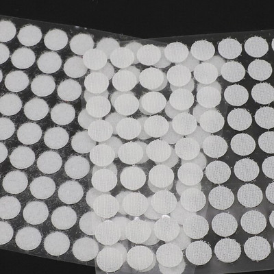 10/15/20/25/30MM puncte adezive adezive 100 de fixare cu cârlig și buclă Bandă autocolantă magică puternică din spate DIY Accesorii de cusut acasă