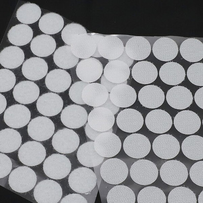 10/15/20/25/30MM puncte adezive adezive 100 de fixare cu cârlig și buclă Bandă autocolantă magică puternică din spate DIY Accesorii de cusut acasă